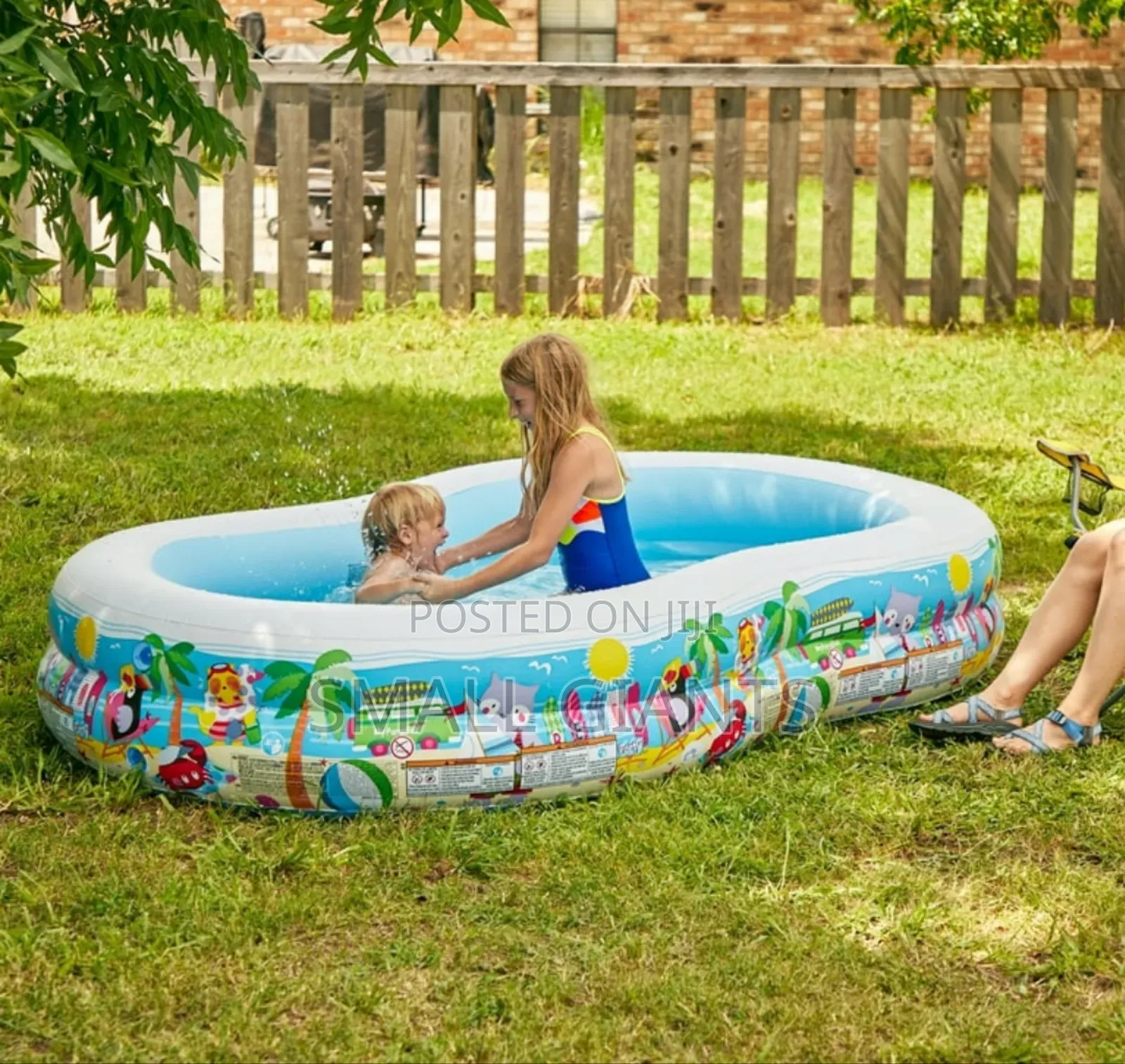 Swim Center Paradise Seaside Inflatable Kids Pool