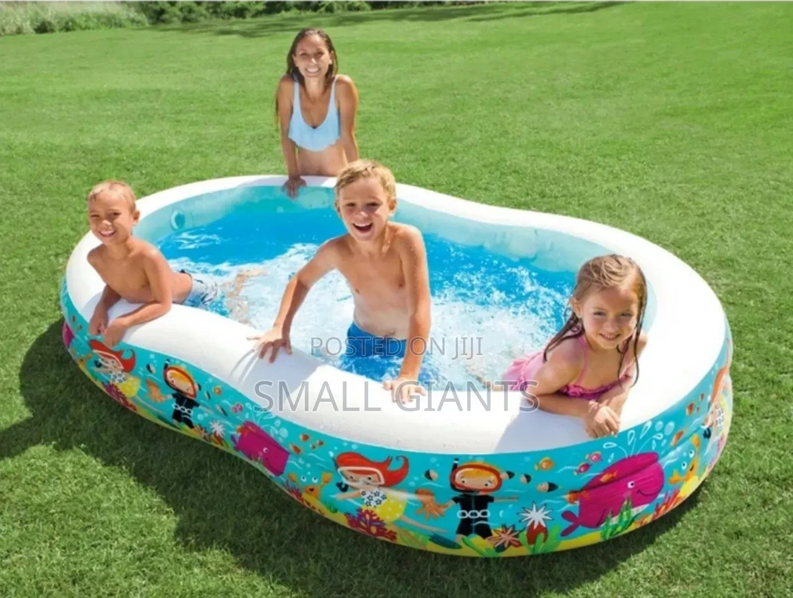 Swim Center Paradise Seaside Inflatable Kids Pool