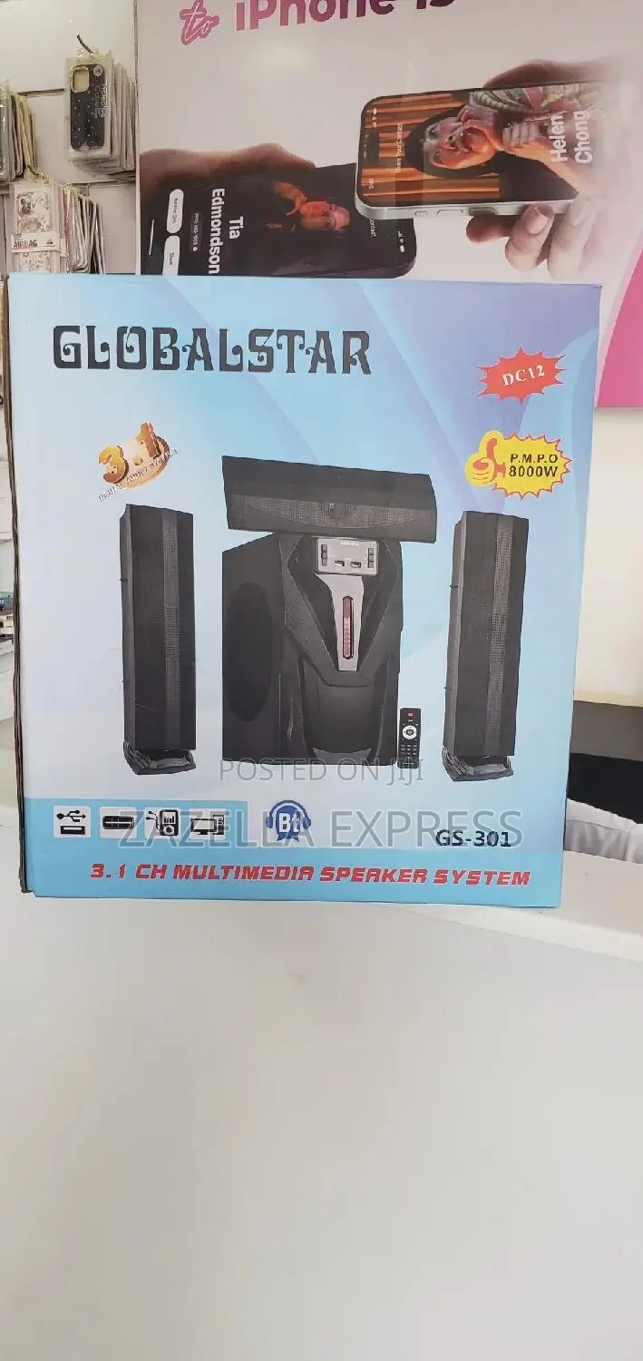 Global Star 3.1 CH Multimedia Speaker System