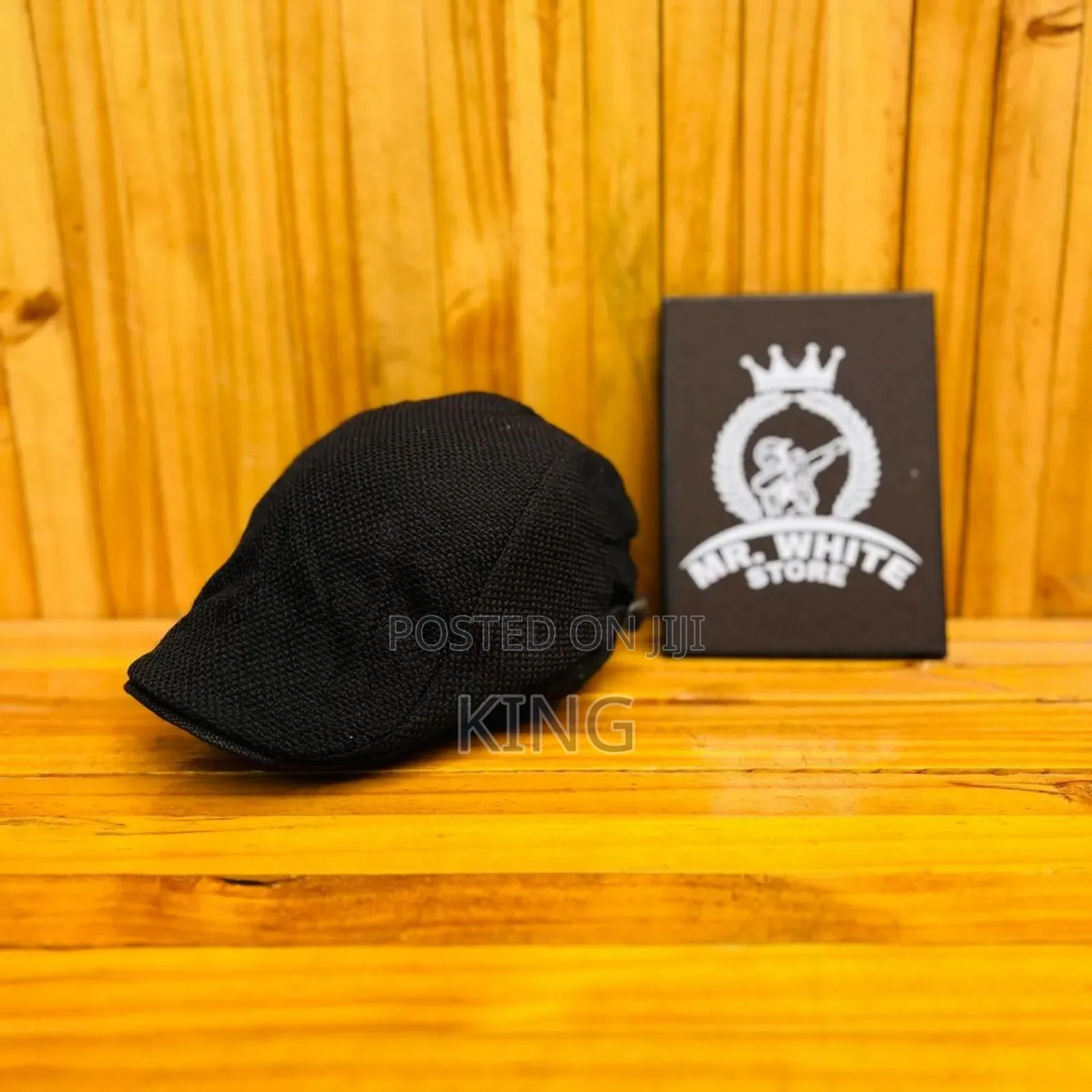 Herringbone Duckbill Flat Cap