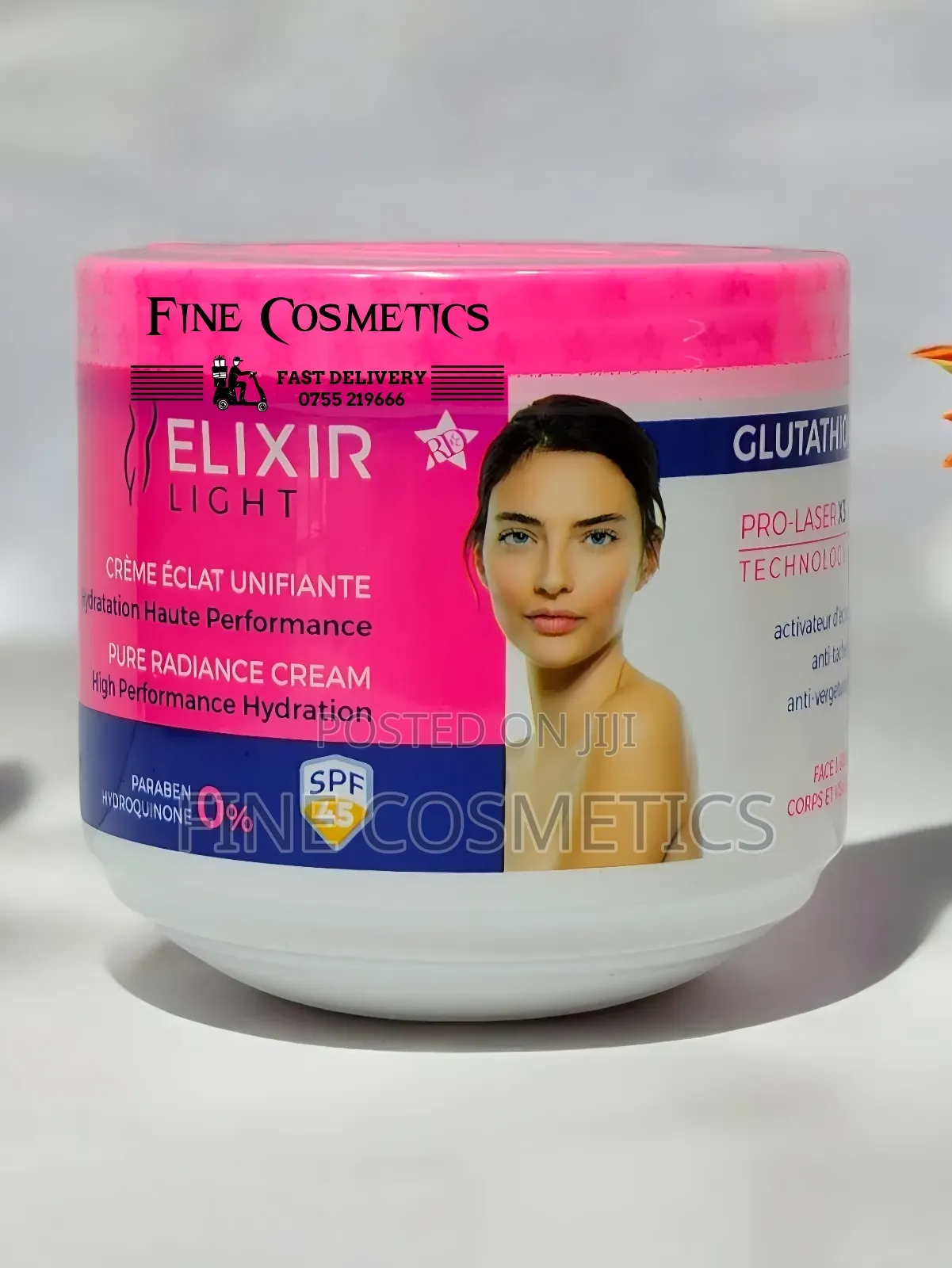 ELIXIR LIGHT | New Skin Whitening SET OF Cream, Serum + Soap