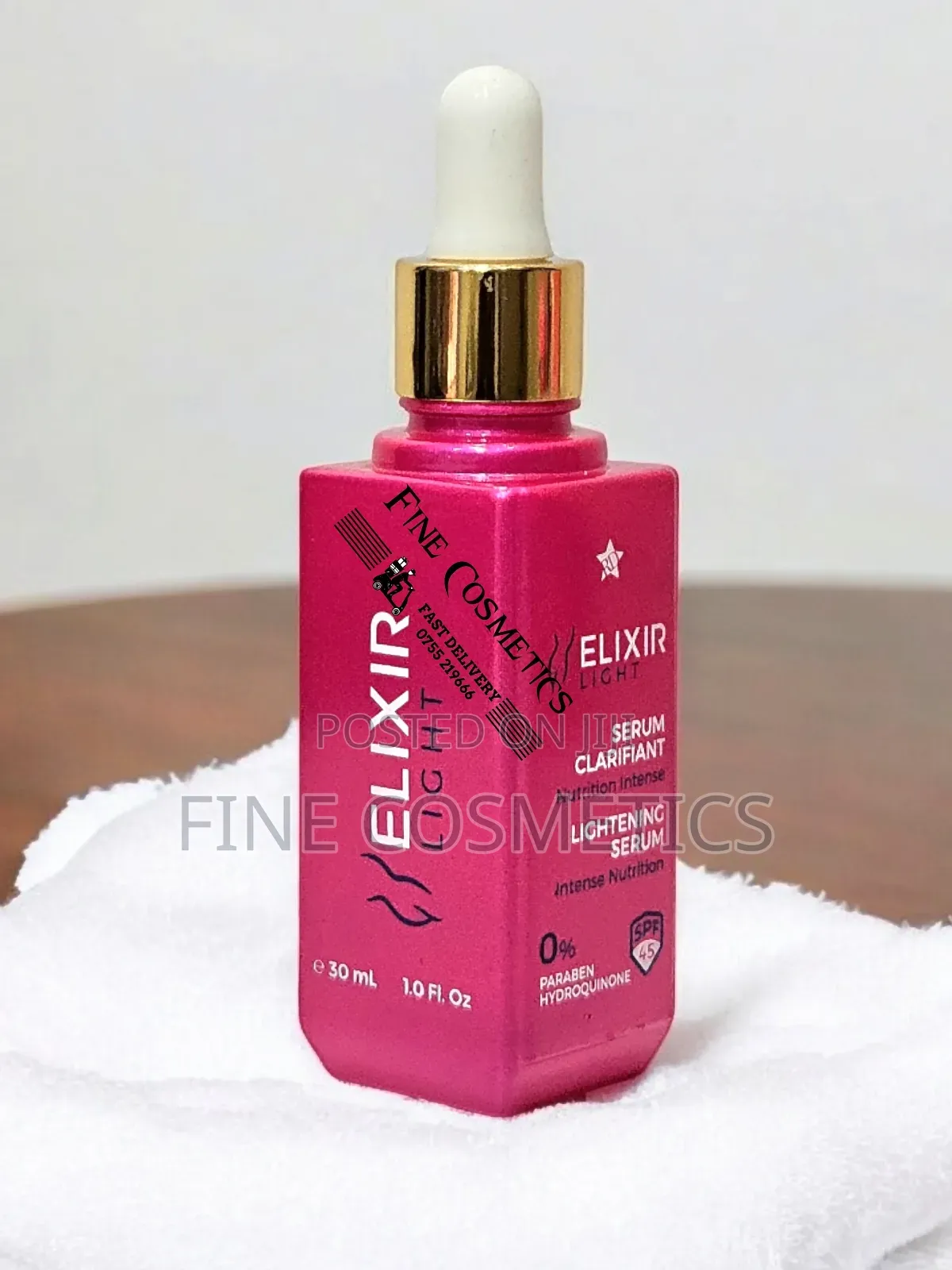 ELIXIR LIGHT | New Skin Whitening SET OF Cream, Serum + Soap