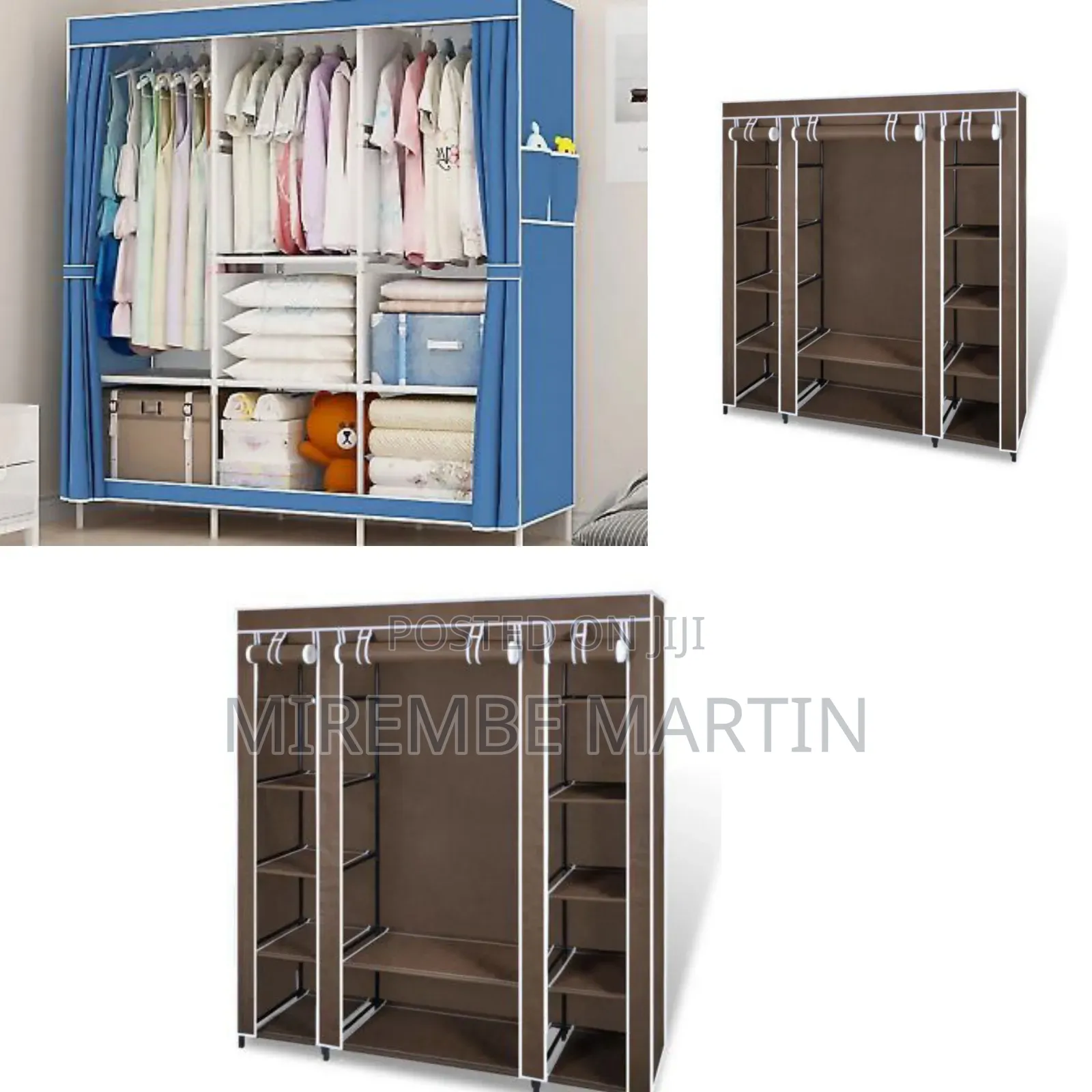 Portable Frame Clothes Wardrobe