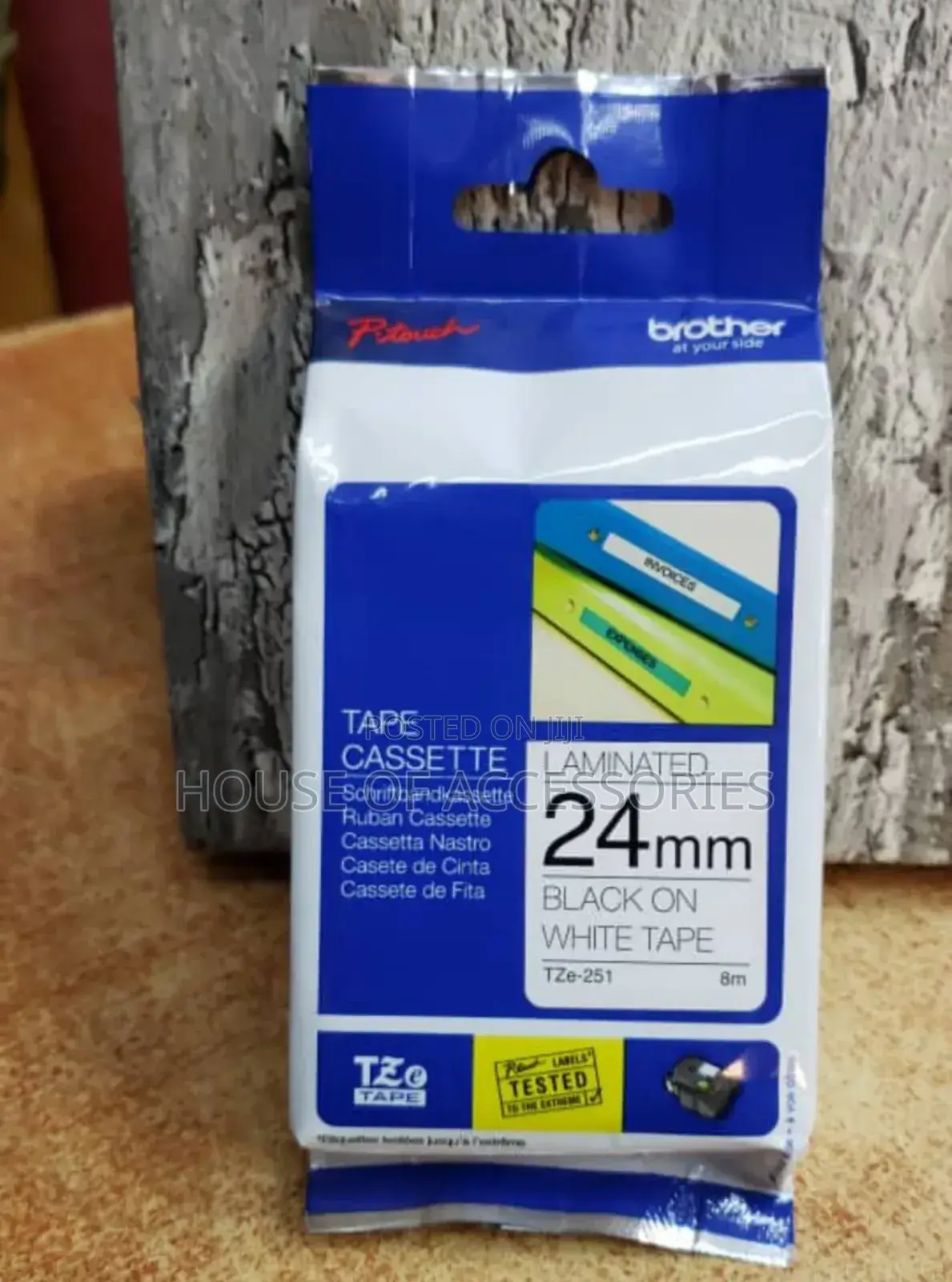 Brother Label Printer Tape (24mm) Tze - 251