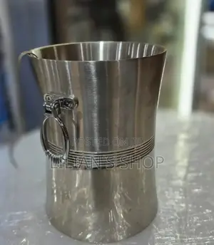 Stainless Steel Ice Bucket Wine Bucket - Sliver