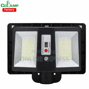 Photo - Double Light 300watts Solar Street Lights