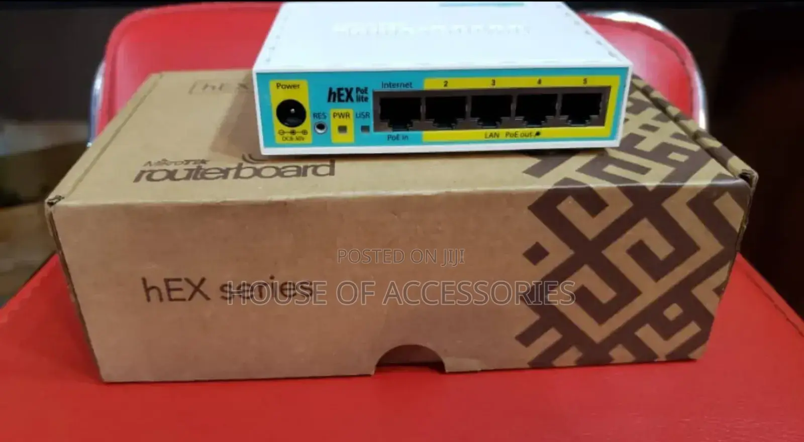 Mikrotik Routerboard Rb750upr2 Hex Poe Lite