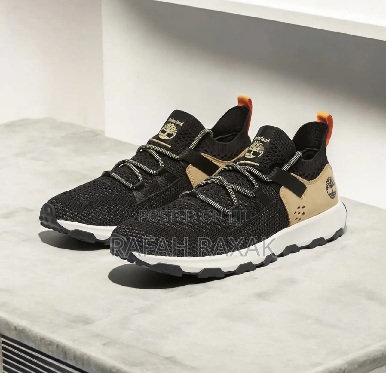 Black Timberland Winsor Trail Low Trainer Casual Sneaker