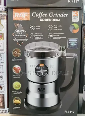 Raf Electric Portable Coffee Grinder 350watts