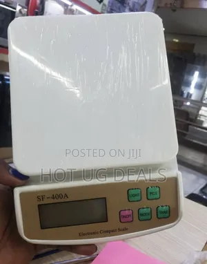 10kg Digital Kitchen Weighing Scale / Balance - White