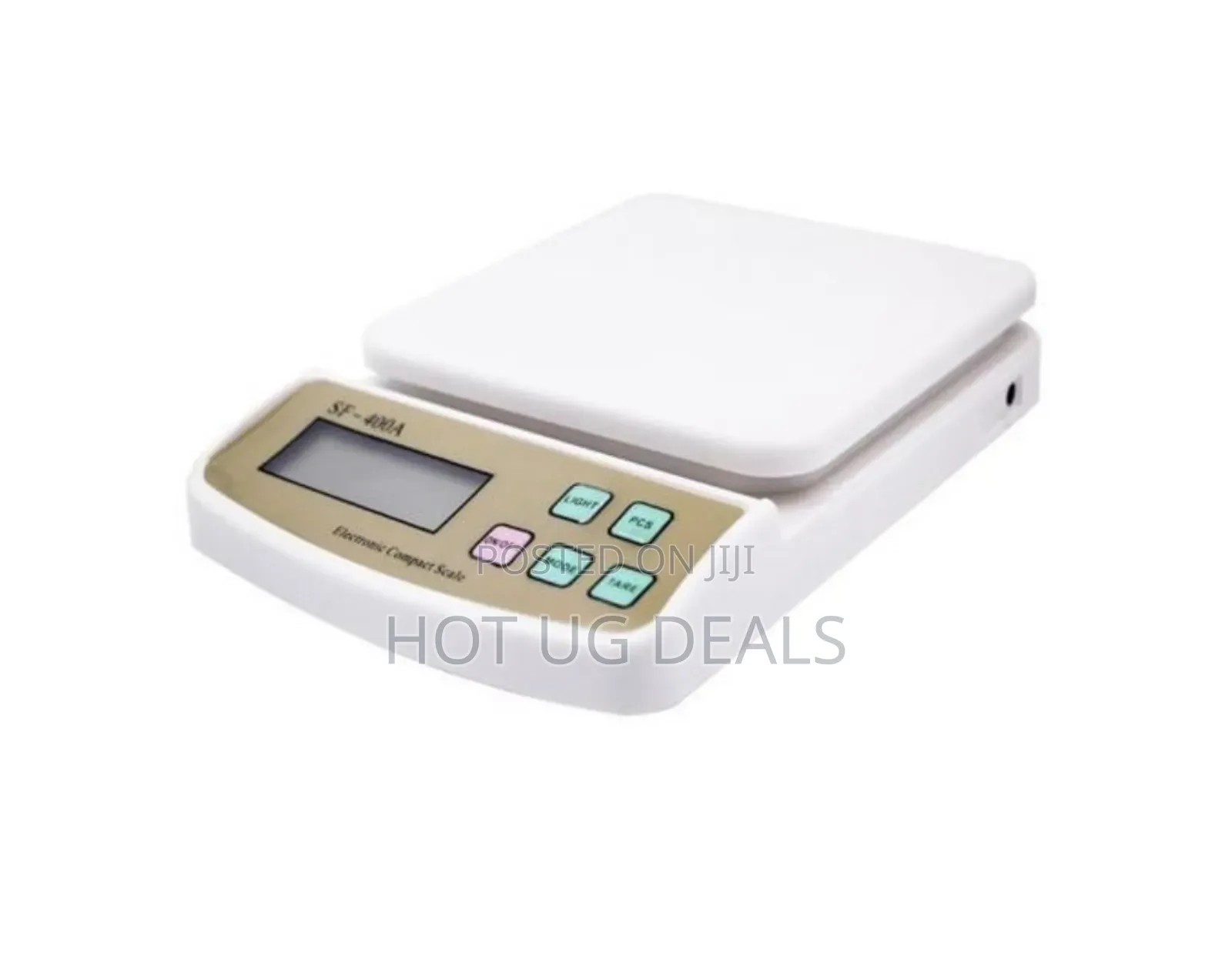 10kg Digital Kitchen Weighing Scale / Balance - White