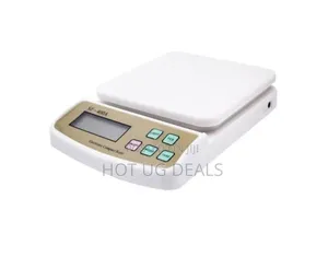 Photo - 10kg Digital Kitchen Weighing Scale / Balance - White