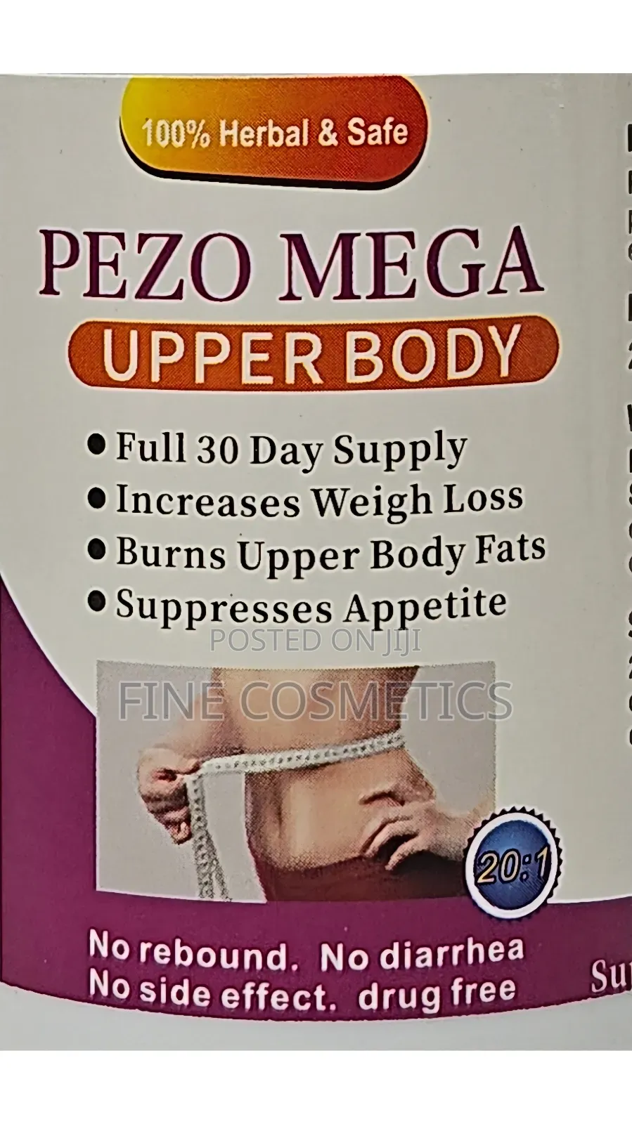 Pezo Mega Upper Body, Executive Weight Loss Slimming Capsule