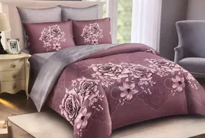 Bedcover Duvet Six by Six Maroon