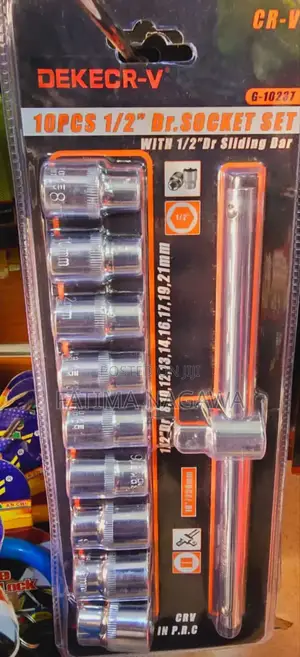 Photo - 10pcs 1/2 Dr. Socket Set