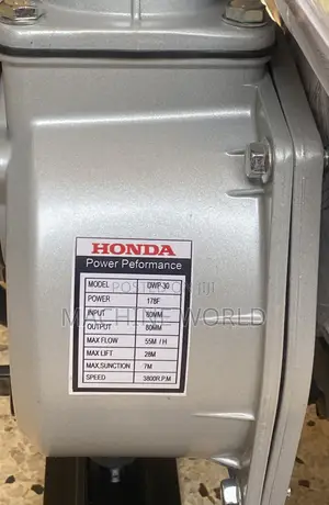 HONDA WATER PUMP Diesel 3inches Japan