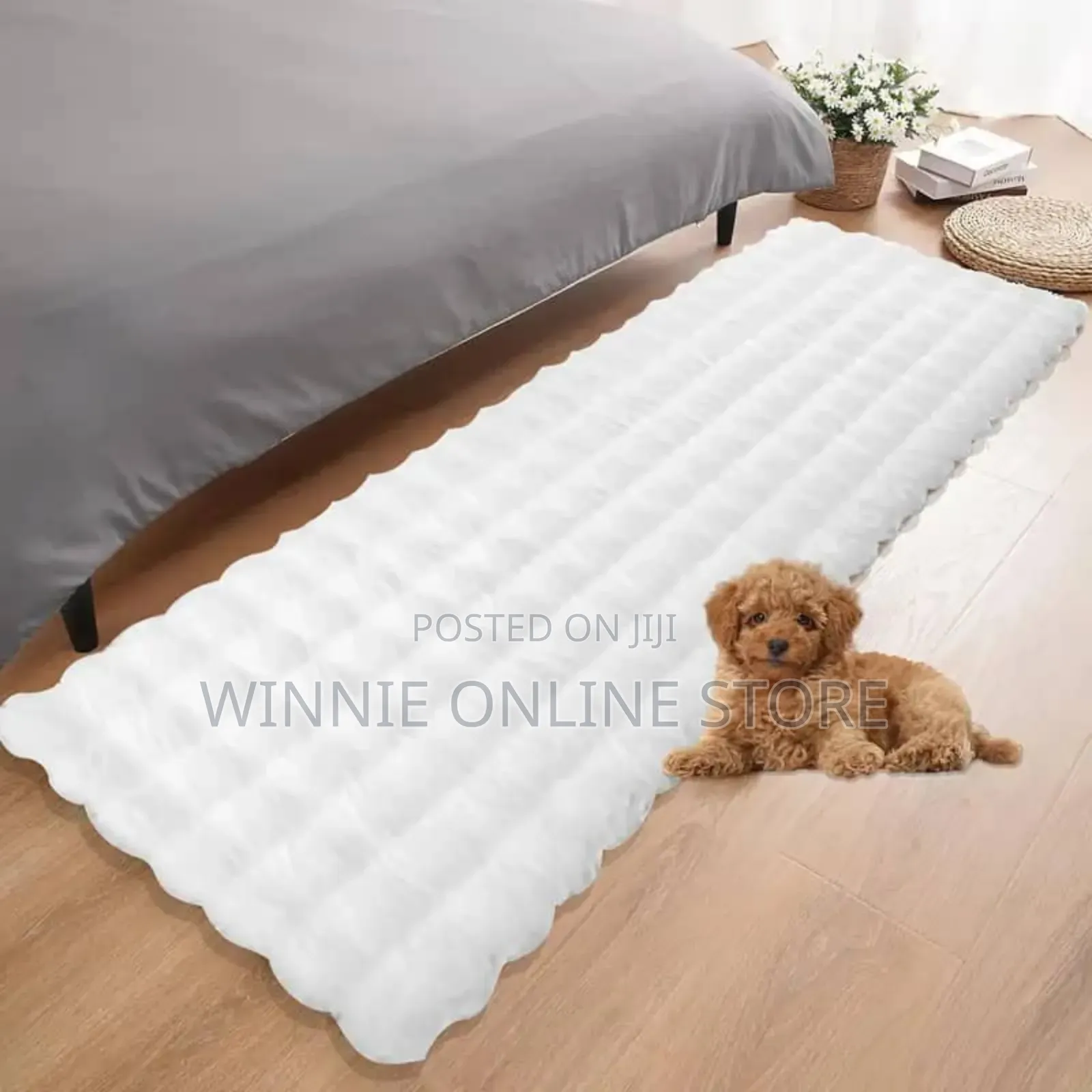 High Quality *Rabbit Fur Bedside Rugs*
