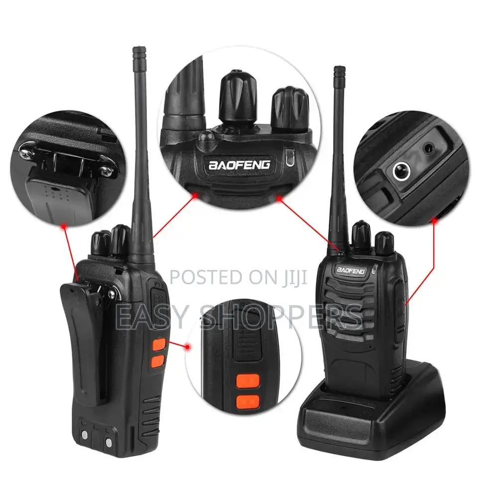 Baofeng Walkie Talkie 2pcs Radio Communications 2 Way