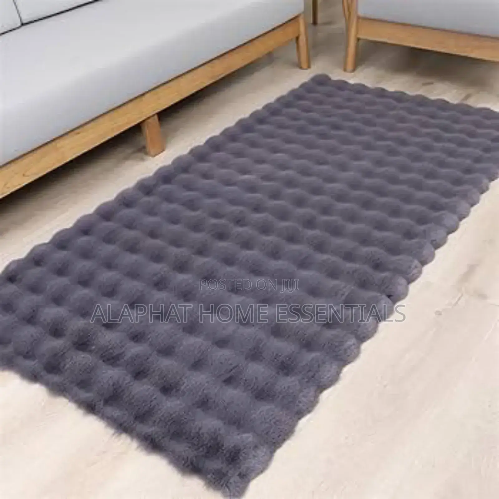 *Rabbit Fur Bedside Rugs* (60x180) Cm