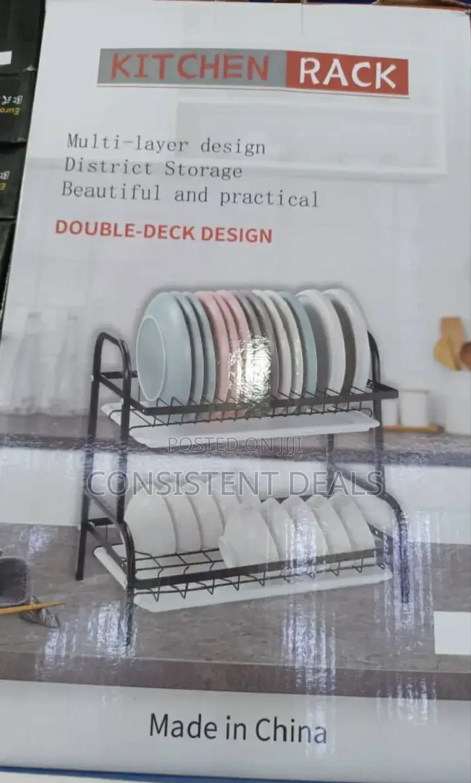 Double Deck Dish Rack