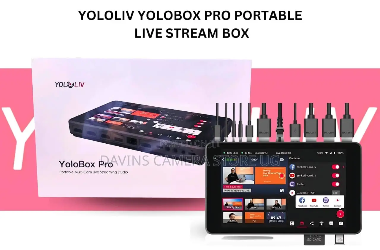 Yolobox Portable Live Streaming