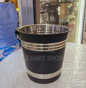 Genuine Sliver Black Ice Bucket Wine Bucket
