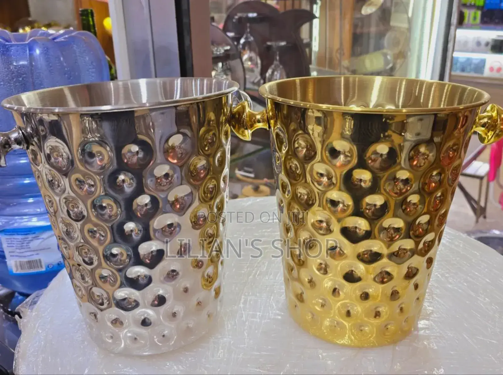 Fashionable and Creative Ice Bucket Stainless Steel