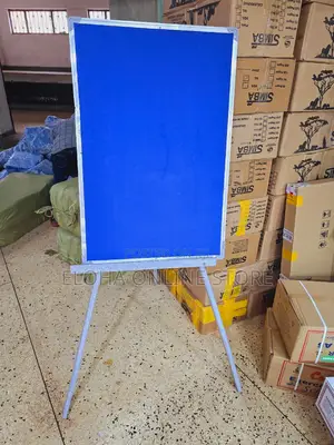 90cm by 60cm Notice Board With Stand