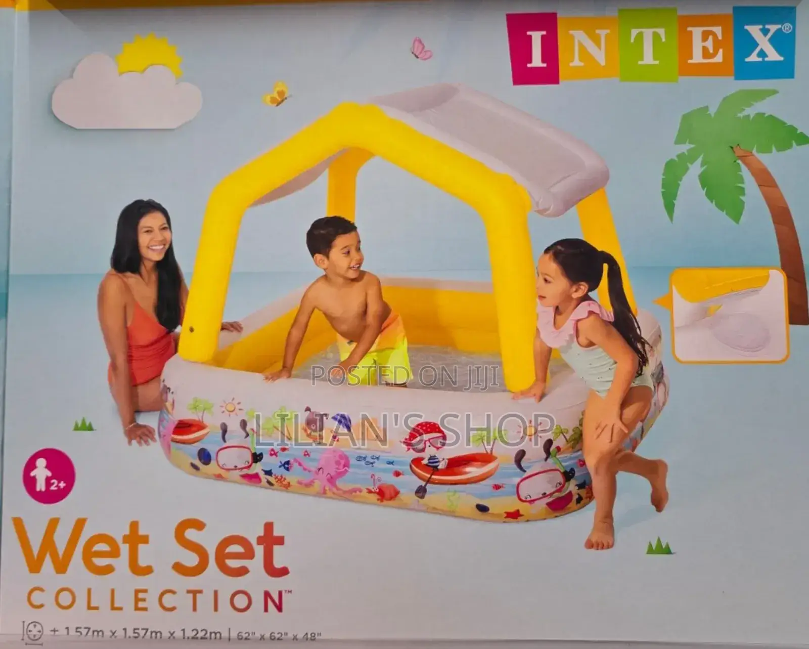 Intex Sun Shade Swimming Pool