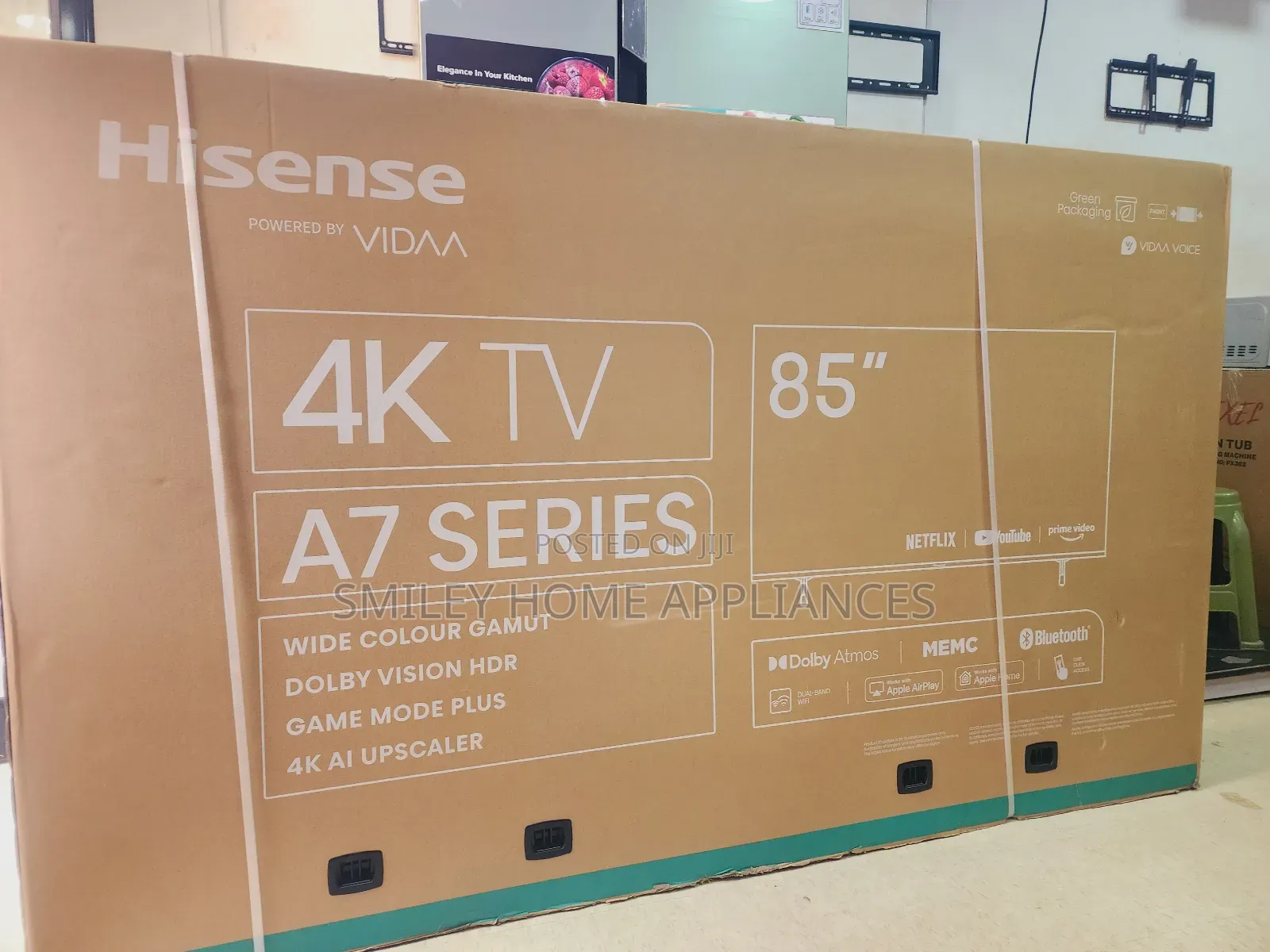 Hisense 85inches A7 Series Smart Tv