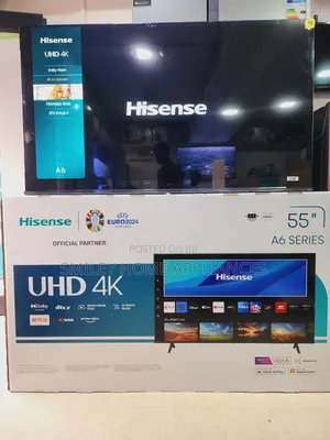 Hisense 55inches Brandnew Smart Tv