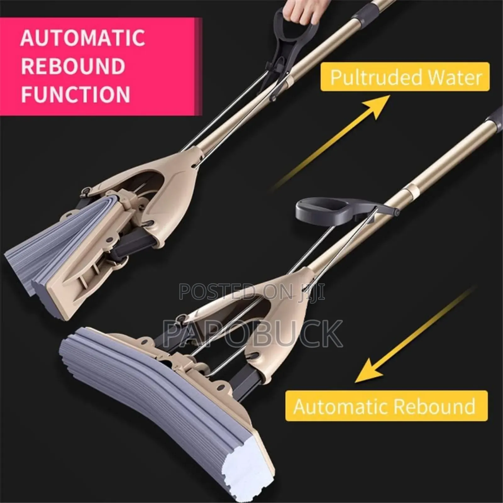 Household Folding Butterfly Mop