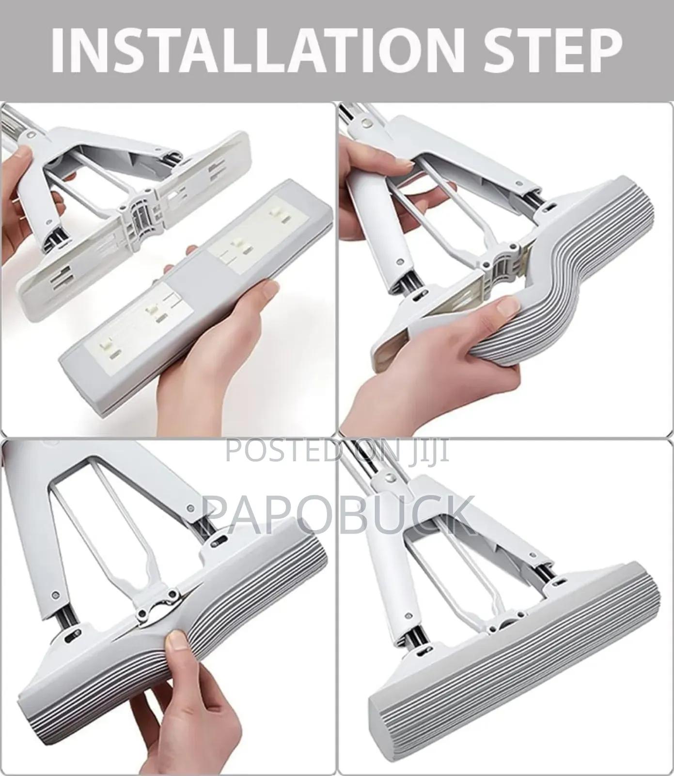 Household Folding Butterfly Mop