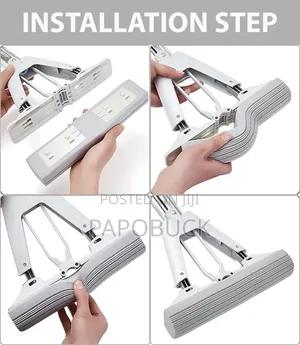 Household Folding Butterfly Mop