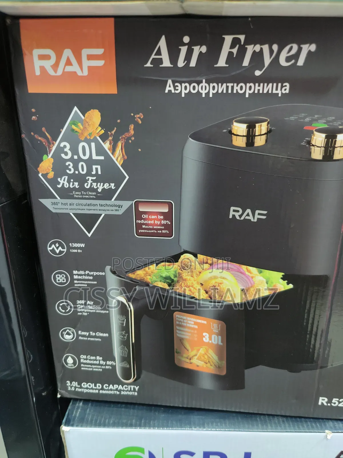 RAF Fast Baking Air Fryer/Raf 3l Electric Air Fryer