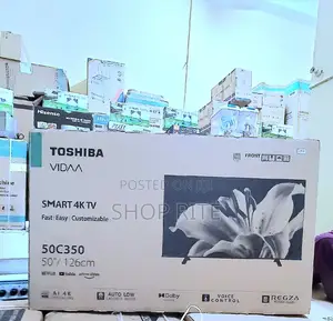 New Toshiba 50inch Smart Vida Led TVS