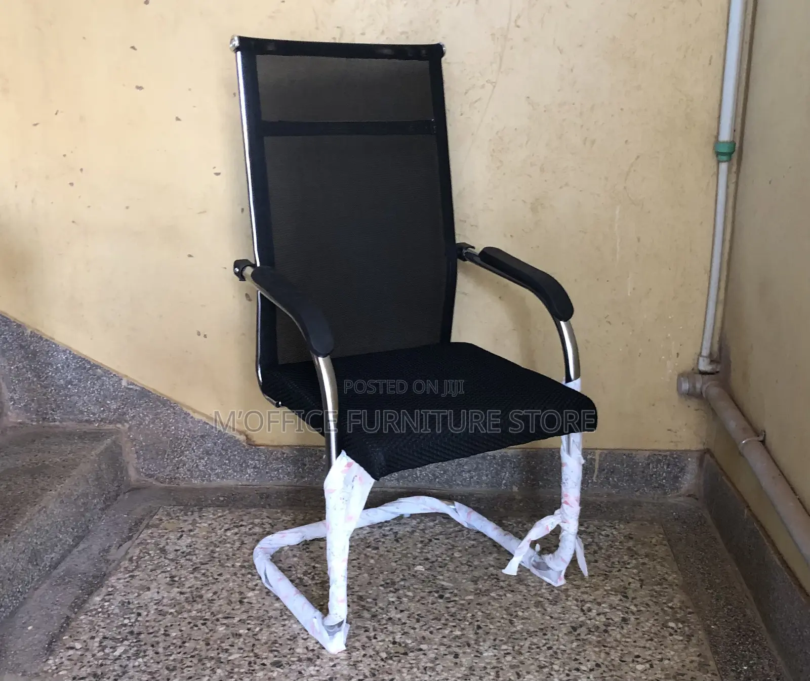 High Mesh Back Waiting Chairs