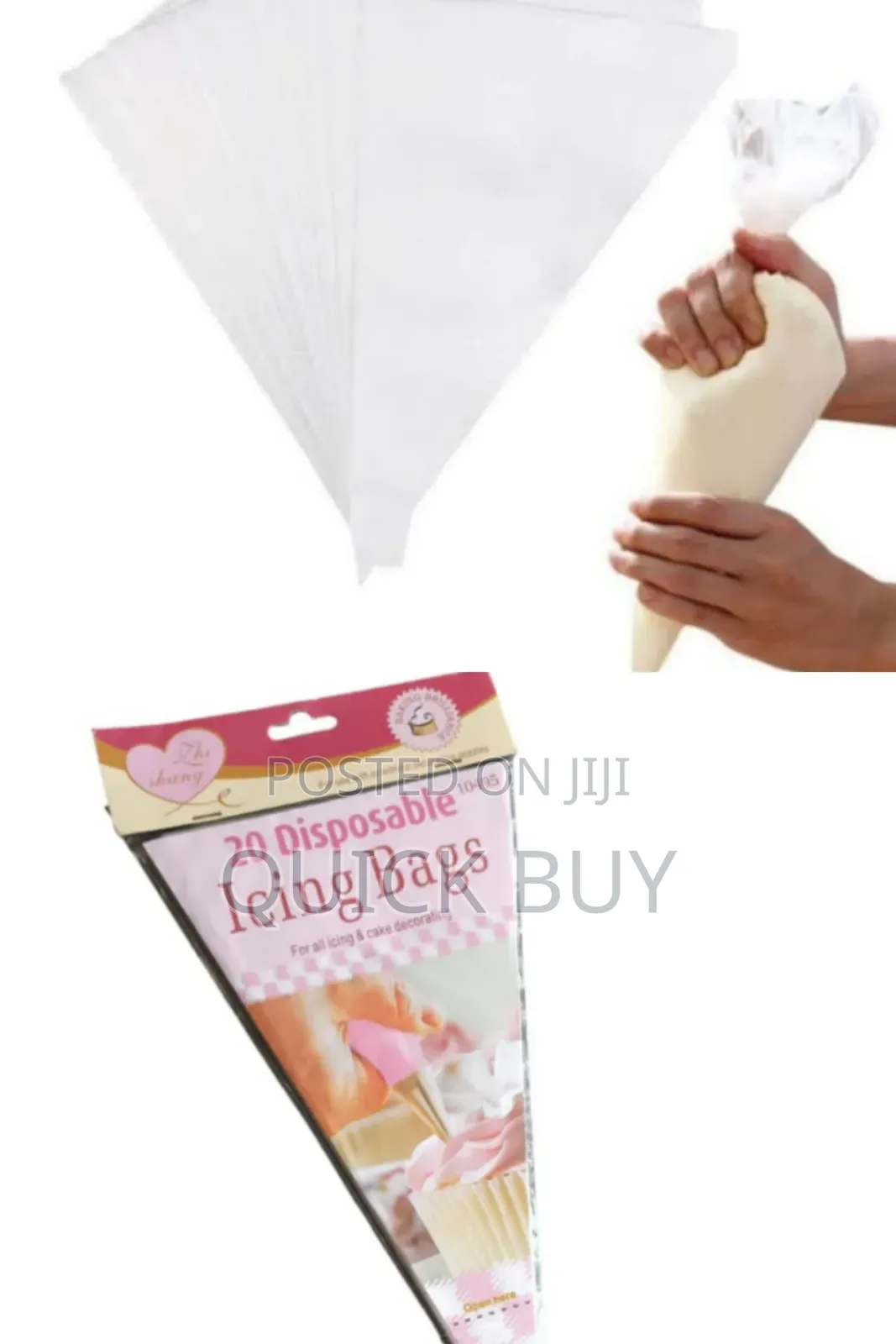 Queen of Cakes, 20 Disposable Icing Bags