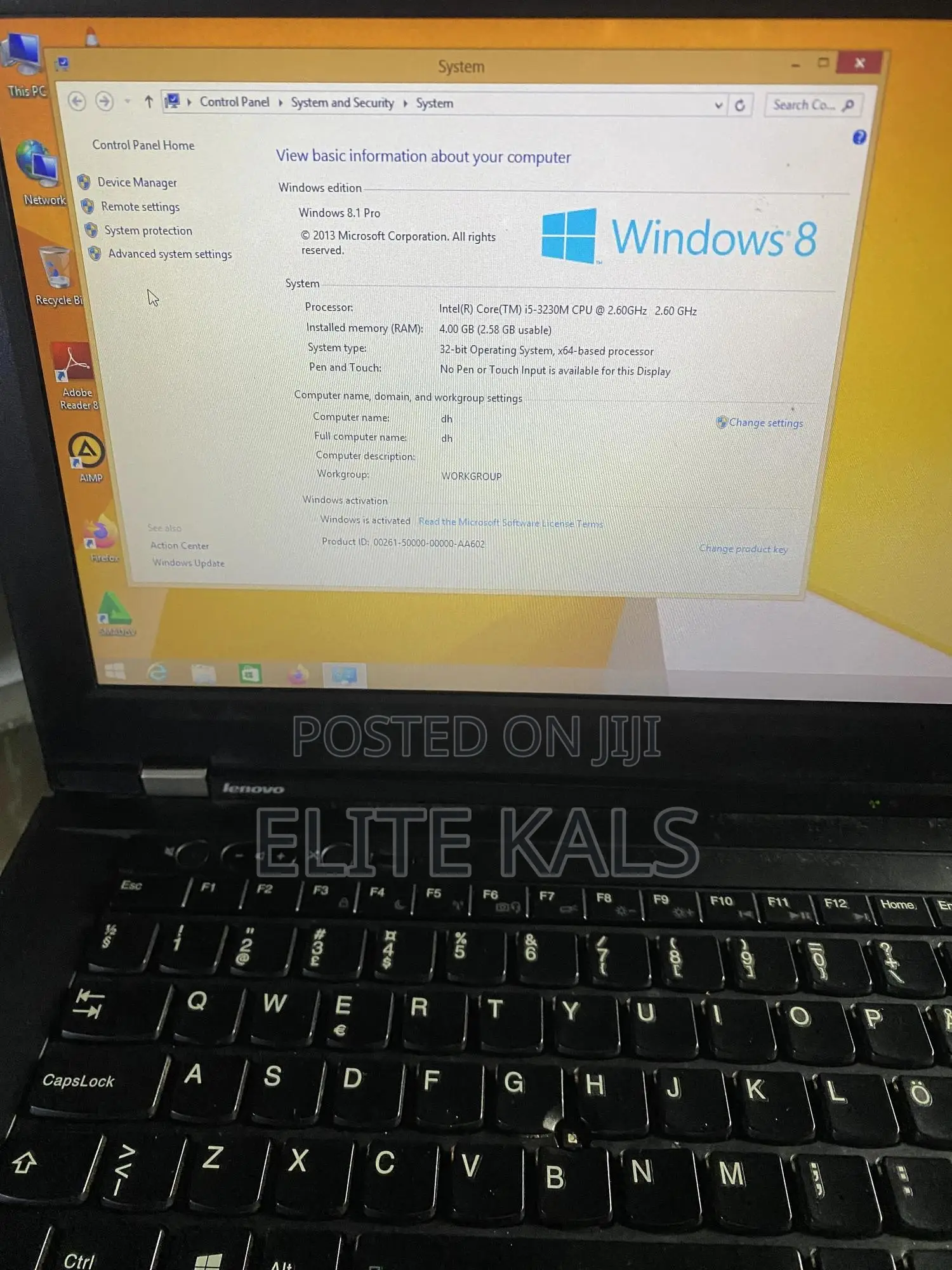 Laptop Lenovo ThinkPad L430 4GB Intel Core I3 HDD 160GB