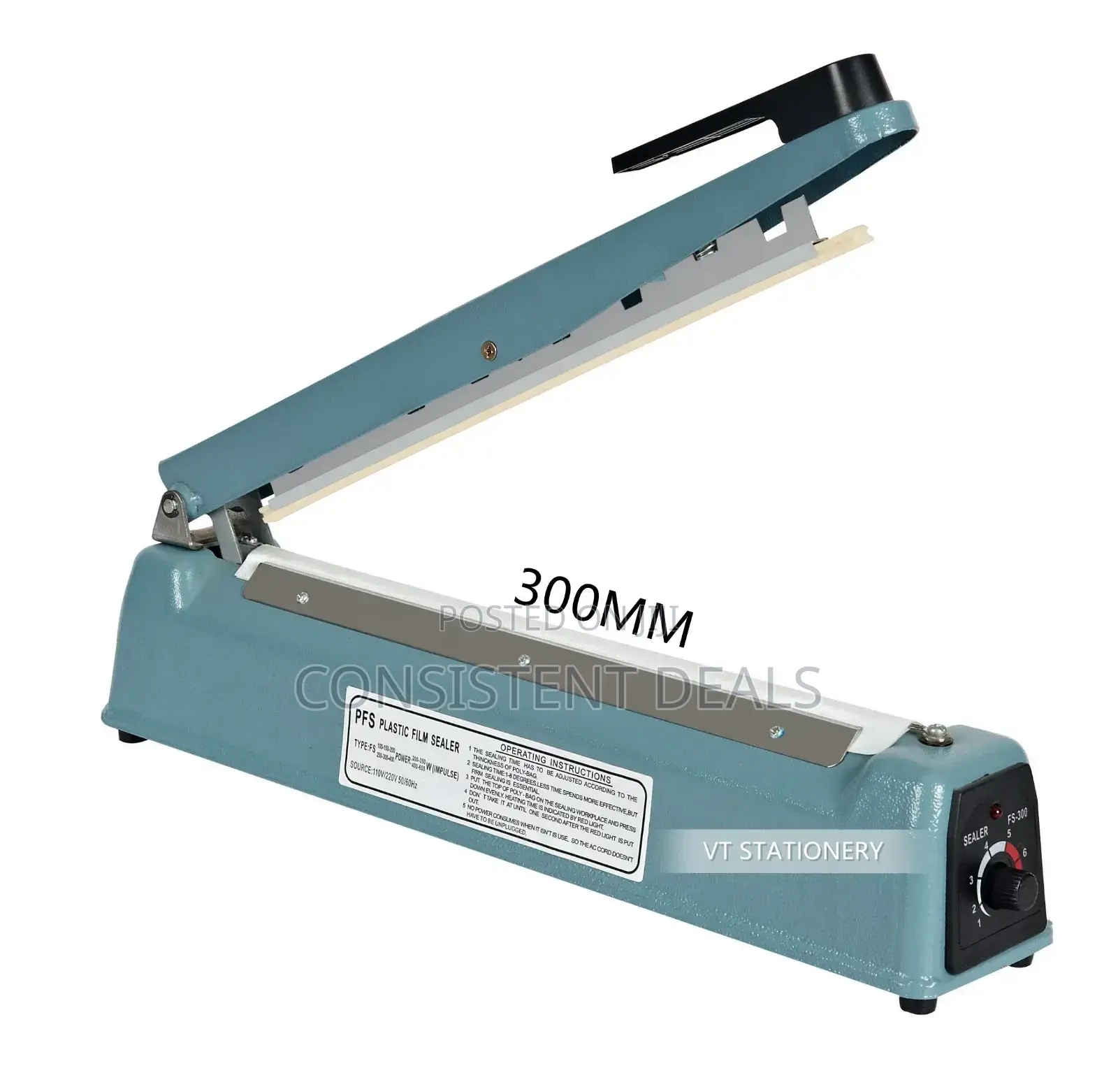 300mm High Quality Impulse Sealer