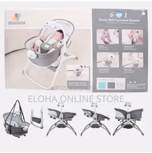 Mastela Multifunctional 6 in 1 Rocker Bassinet Set
