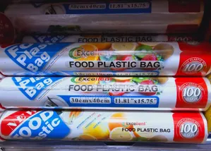 Superior Quality Food Plastic Bags(100 Bags)