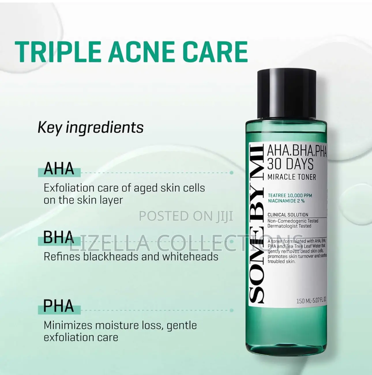 Aha Bha Pha Miracle Korean Toner (Triple Acne Care)