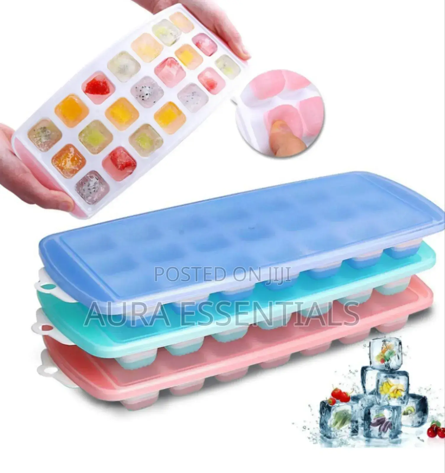 Flexible Ice Cube Tray