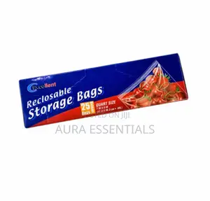 Excellent Reclosable Freezer Bags ( 16 X 14cm)