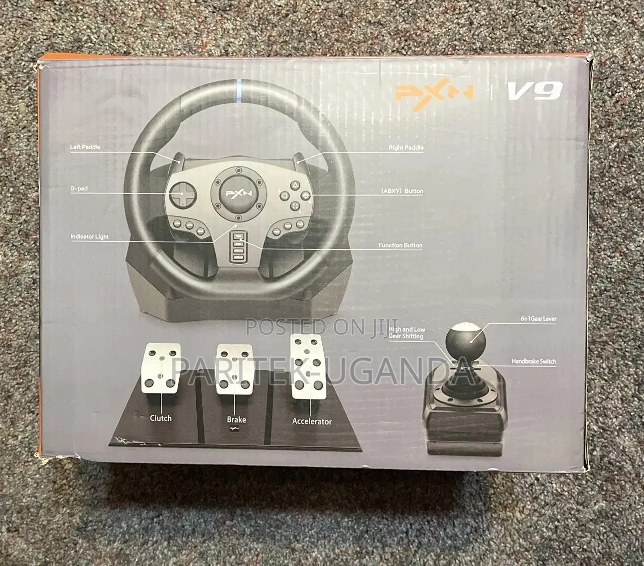 PXN V9 Racing Steering Wheel for Ps and Xbox