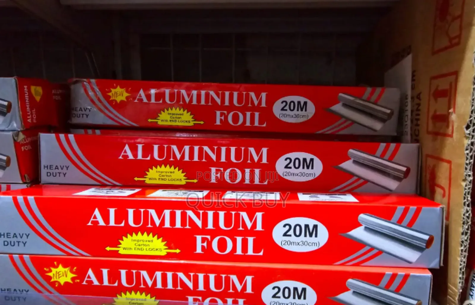 Superior Quality Heavy Duty Aluminum Foil (20M)