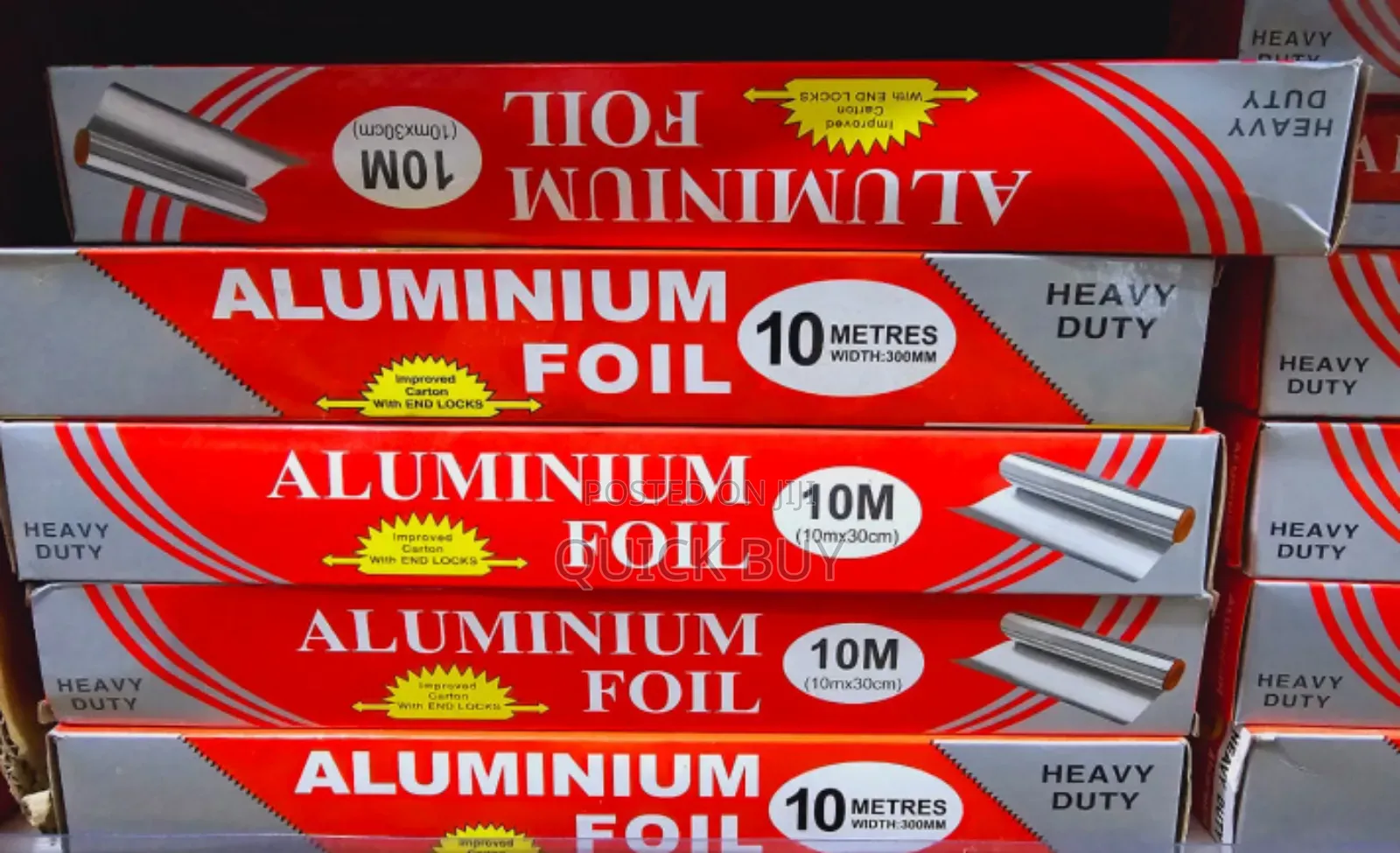 Multifunctional Premium Quality Aluminum Foil (10 Metres)