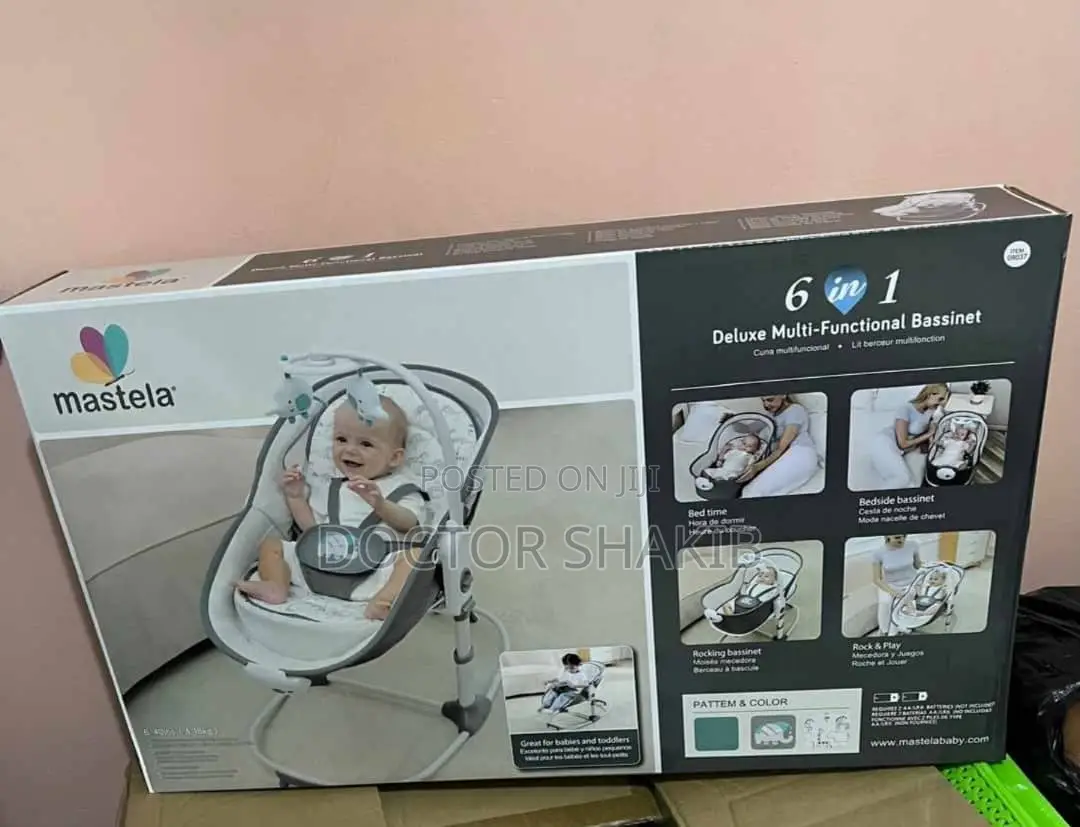 New 6-in-1 Deluxe Multifunctional Bassinet