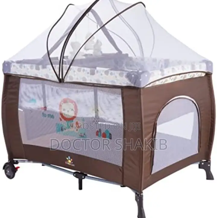 Cool Baby Playpen With a Mosquito Net
